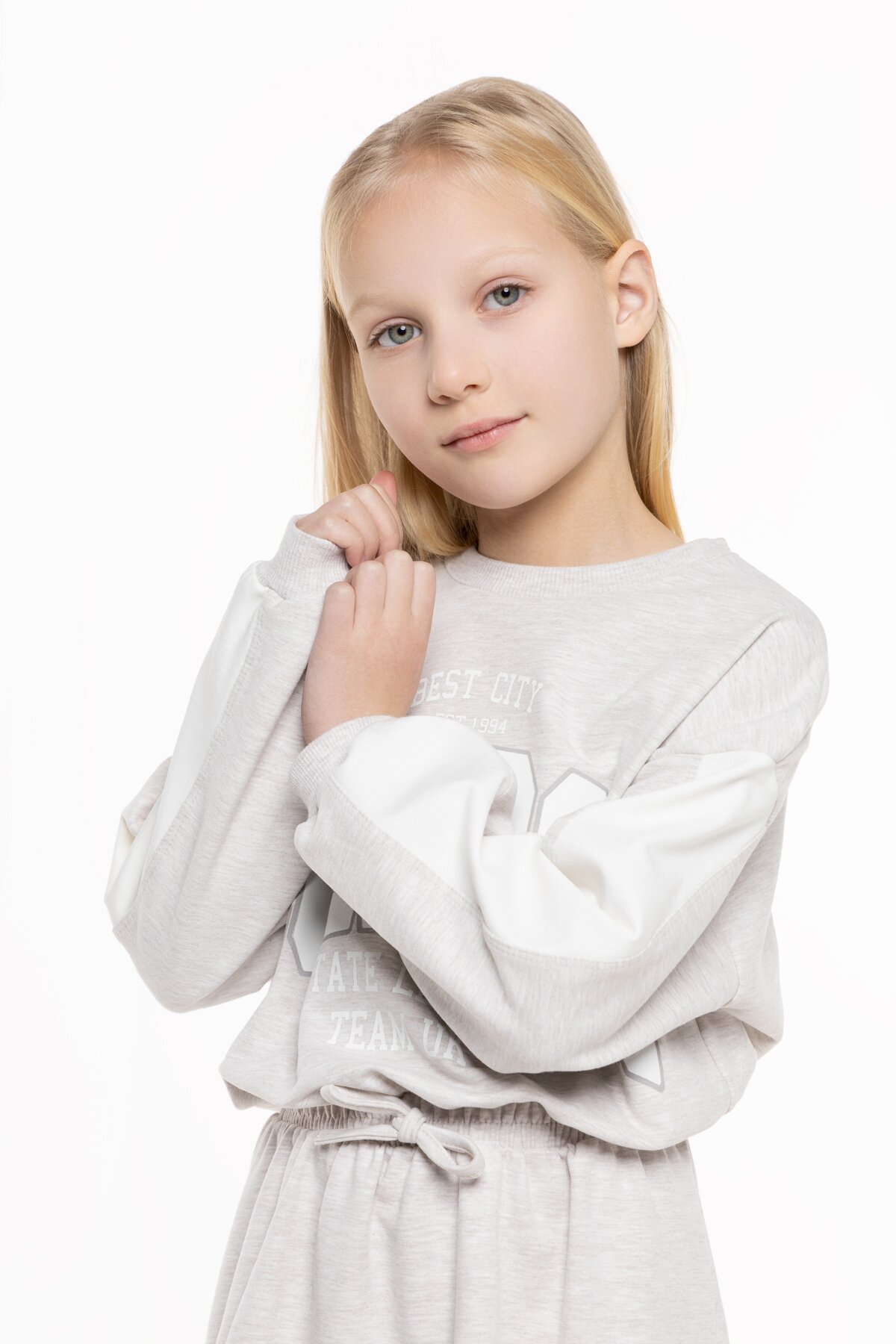 Платье с принтом для девочки Pop Fashion 6925 134 см Бежевый (2000990158291D)  Фото №3