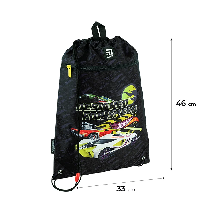 Сумка для форми та взуття для хлопчика Kite HW24-601M-1 Чорний (4063276106483A)(SC)  Фото №1
