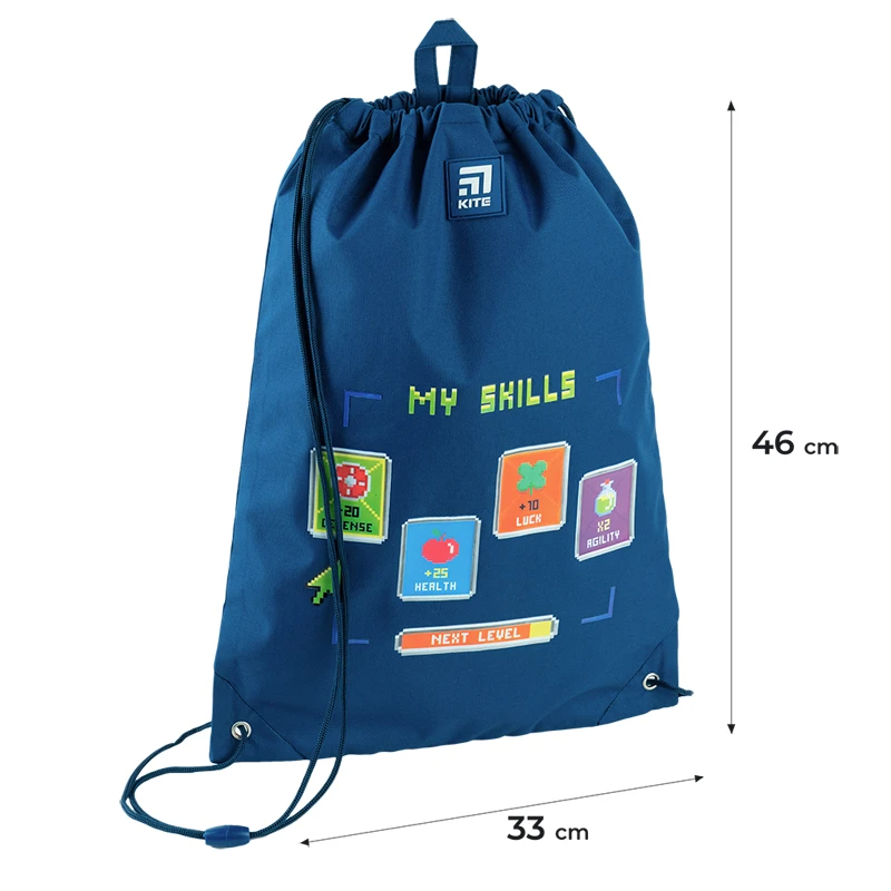 Сумка для форми та взуття для хлопчика Kite K24-600M-4 Синій (4063276106759A)(SC)  Фото №1