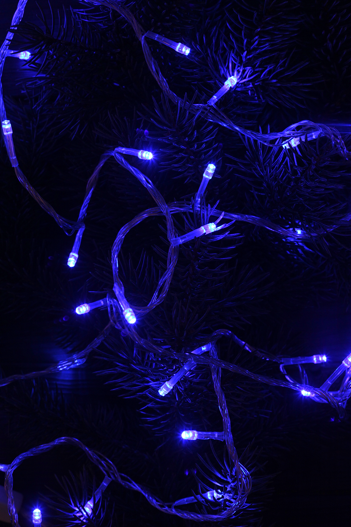Світлодіодна гірлянда 200LED синя 2020-43 (NY)  Фото №2