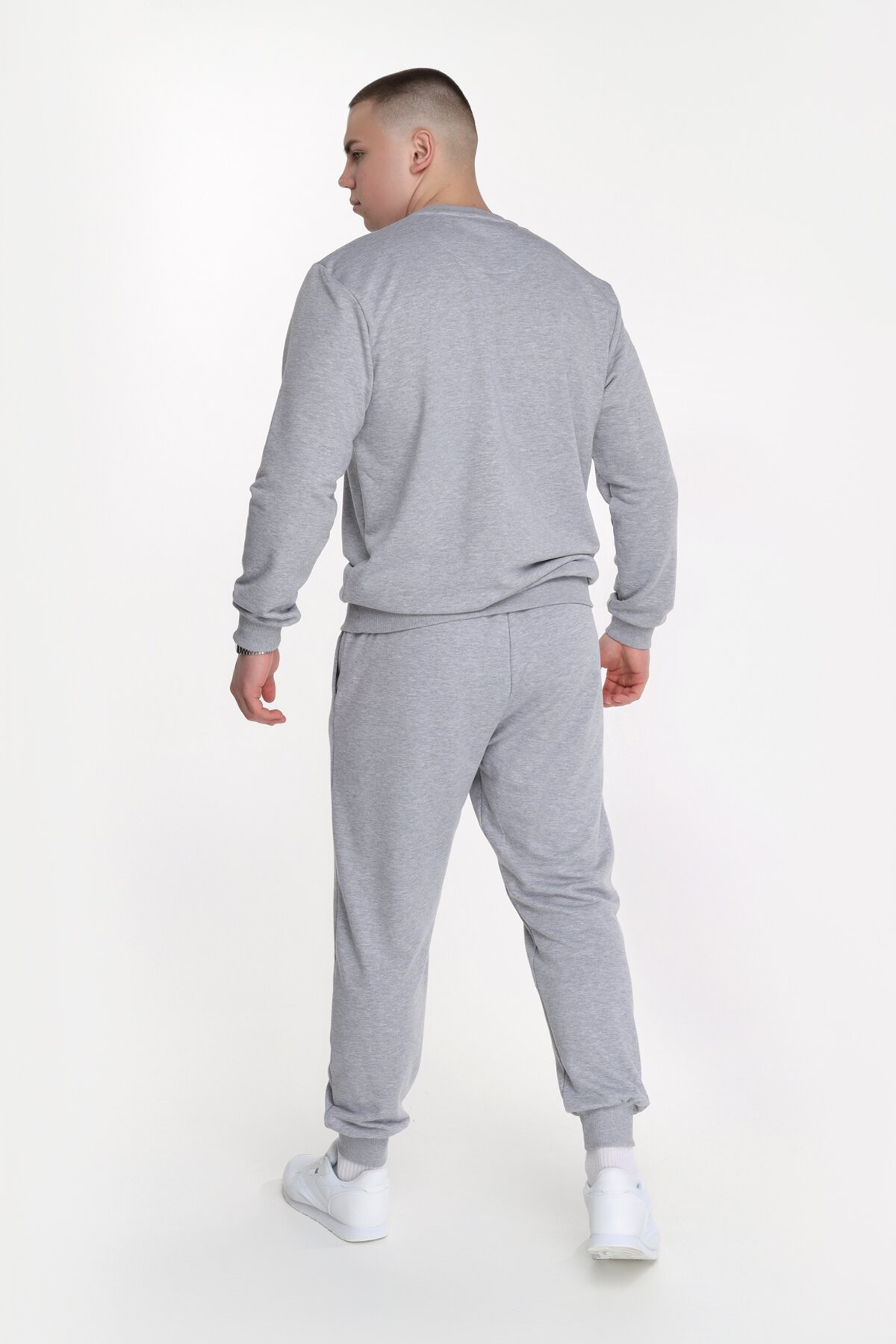 Свитшот мужской Demos DMS004 baza 3XL Серый (2000989426875D)  Фото №6