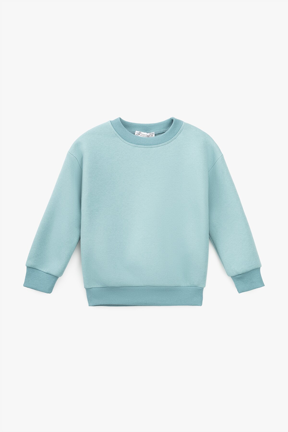 Свитшот однотонный детский First Kids 3565 128 см Петроль  Фото №0