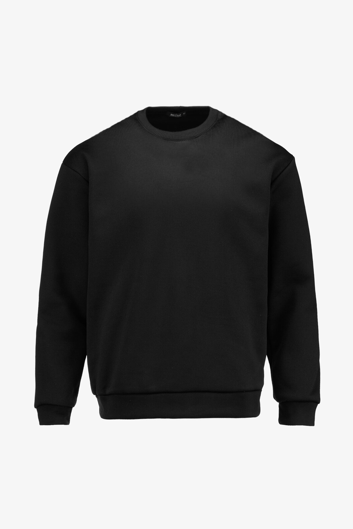 Свитшот однотонный мужской Demos 221 baza 2XL Черный  Фото №6