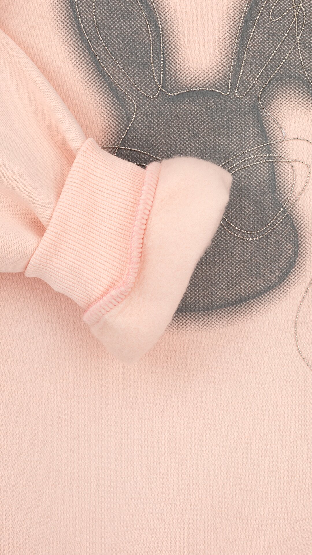 Світшот з принтом для дівчинки First Kids M-201 116 см Рожевий  Фото №2