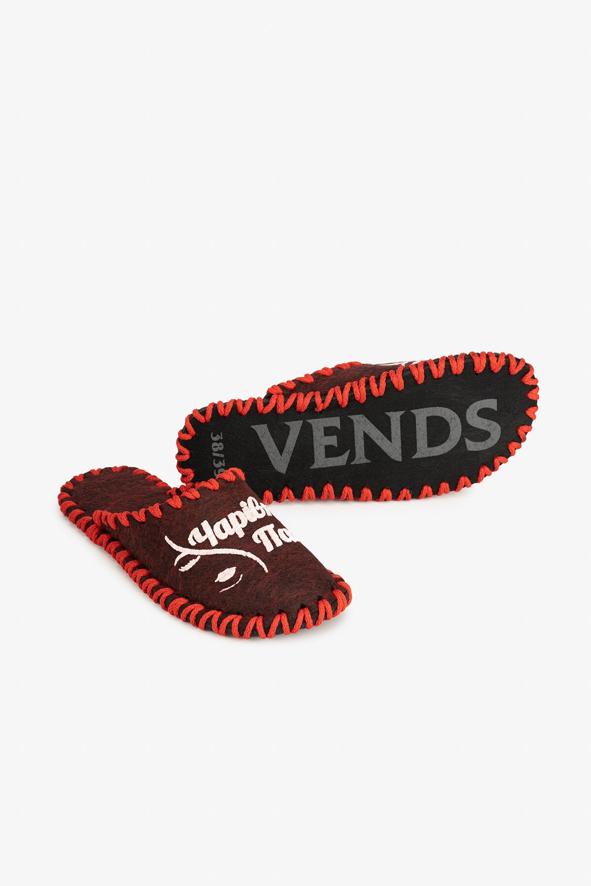 Тапочки женские Vends 246W 36-37 Бордовый  Фото №4