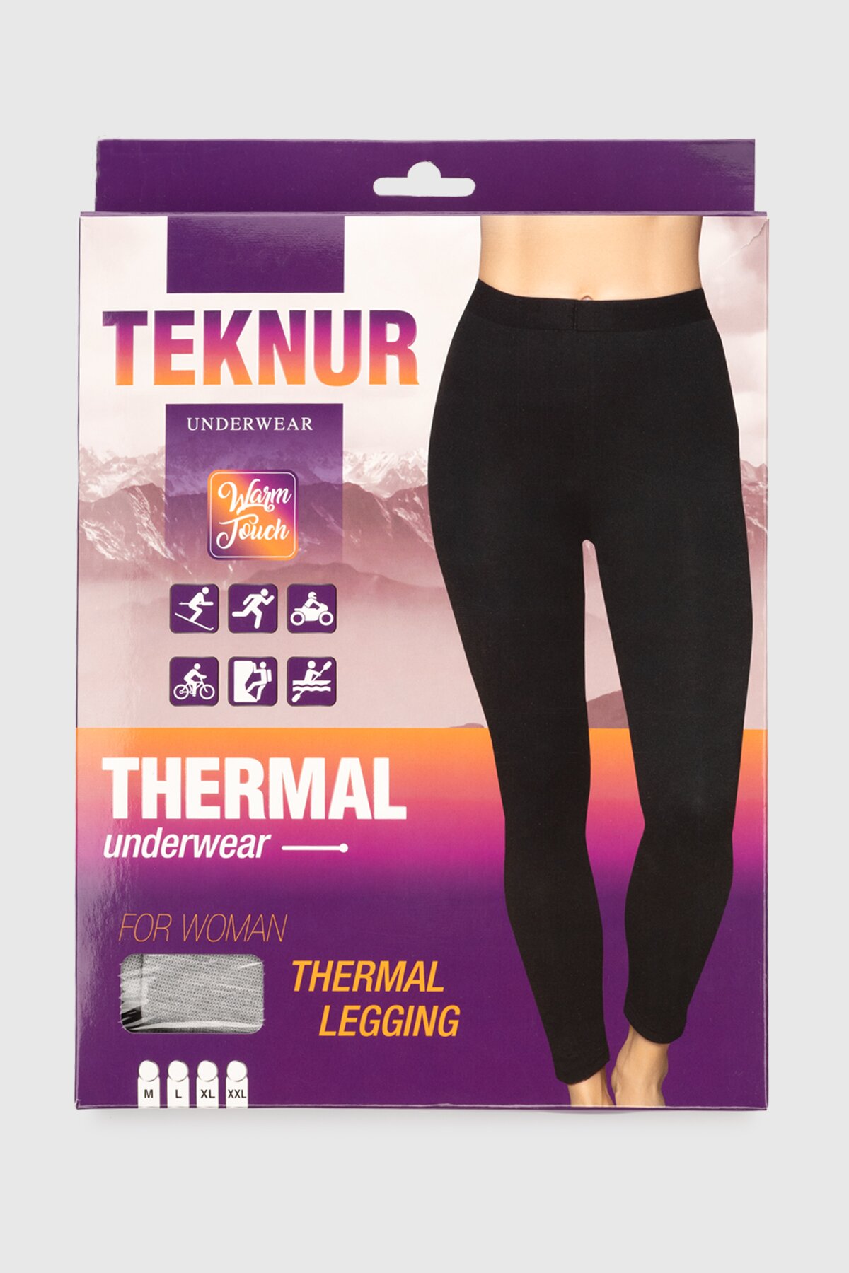 Термолосины женские Teknur Teknur 3.3 L Серый (2000990266279W)  Фото №2