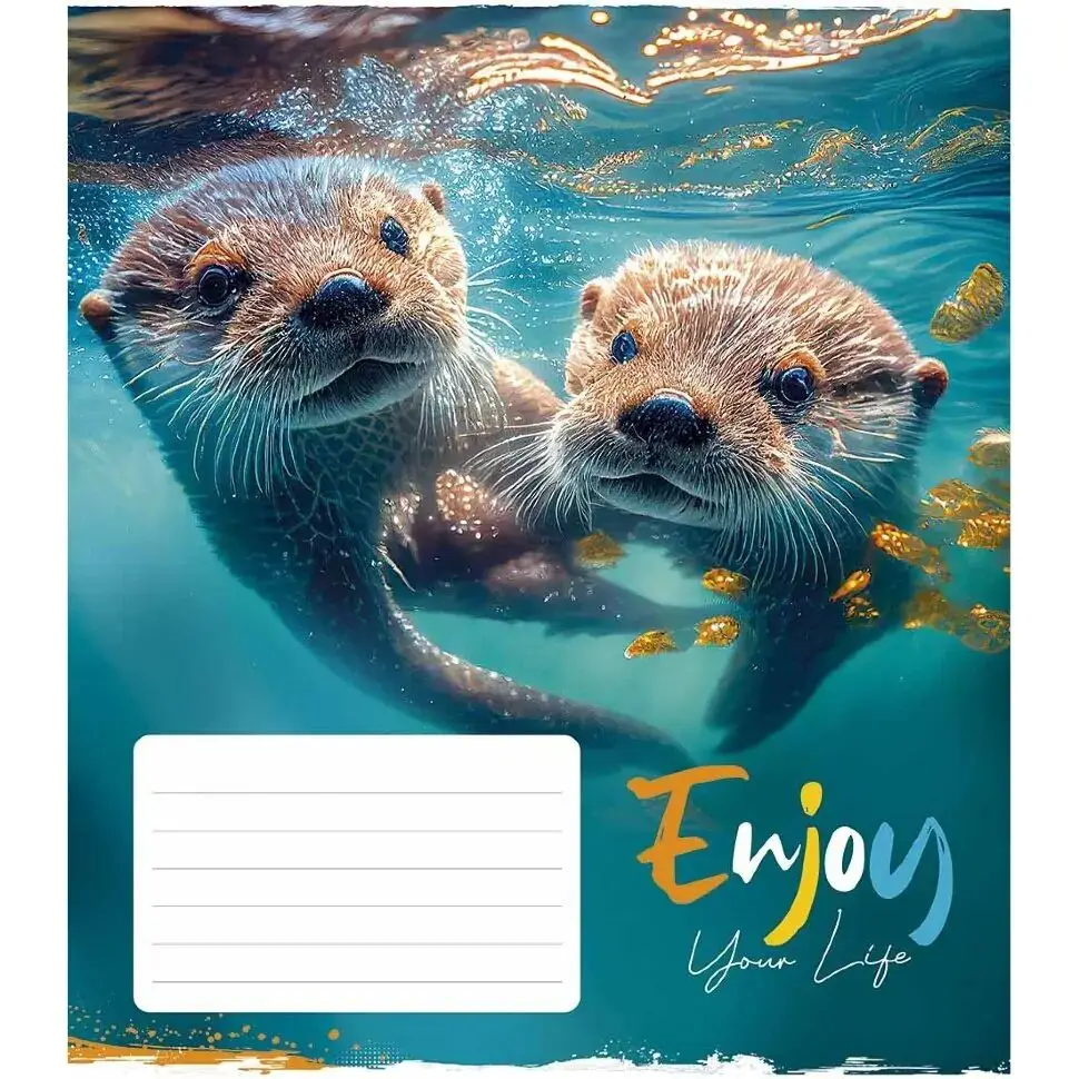 Зошит учнівський &quot;Engoy your life&quot; Школярик 012-3252C 12 арк. (482000647045603252)(SC)  Фото №2