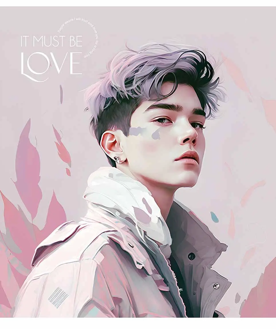 Зошит учнівський &quot;It must be love&quot; Школярик 048-3290К 48 арк. (482000647171203290)(SC)  Фото №1