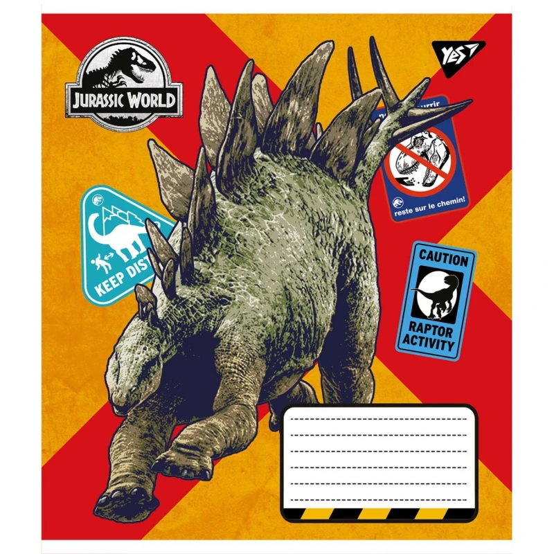 Тетрадь ученическая «Jurassic world» YES 766271 12 л. (4823092274311)(SC)  Фото №2