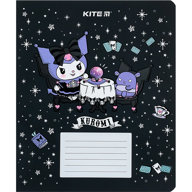 Зошит учнівський &quot;Kuromi&quot; Kite HK24-236 18 арк. (4063276212603)(SC)  Фото №0