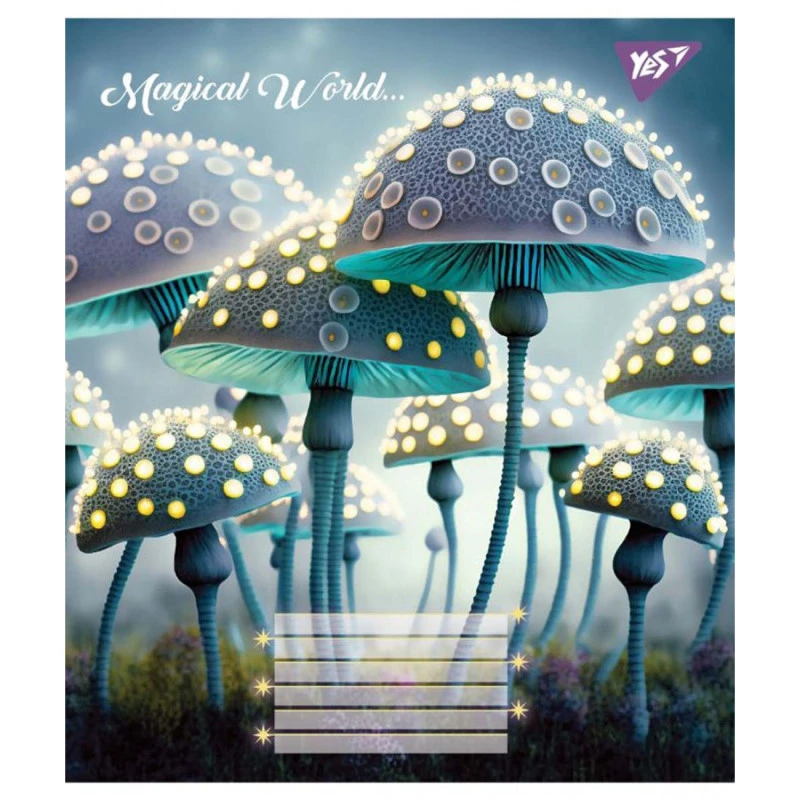 Тетрадь ученическая «Magical world» YES 766309 12 л. (4823092274694)(SC)  Фото №0