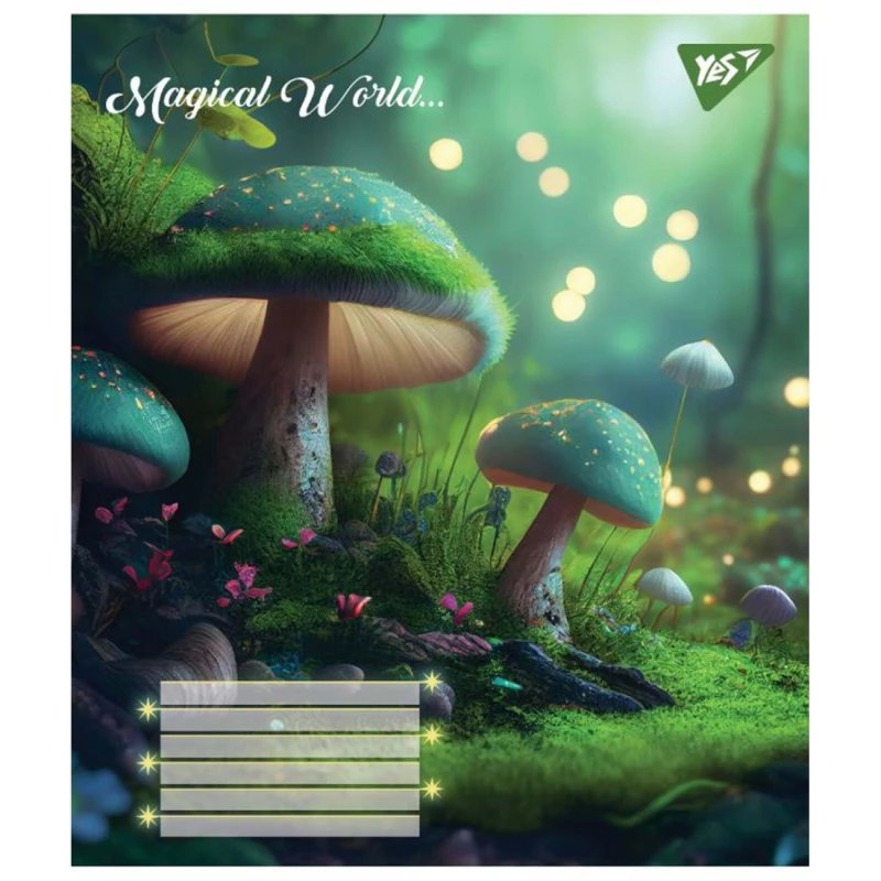 Тетрадь ученическая «Magical world» YES 766309 12 л. (4823092274694)(SC)  Фото №3