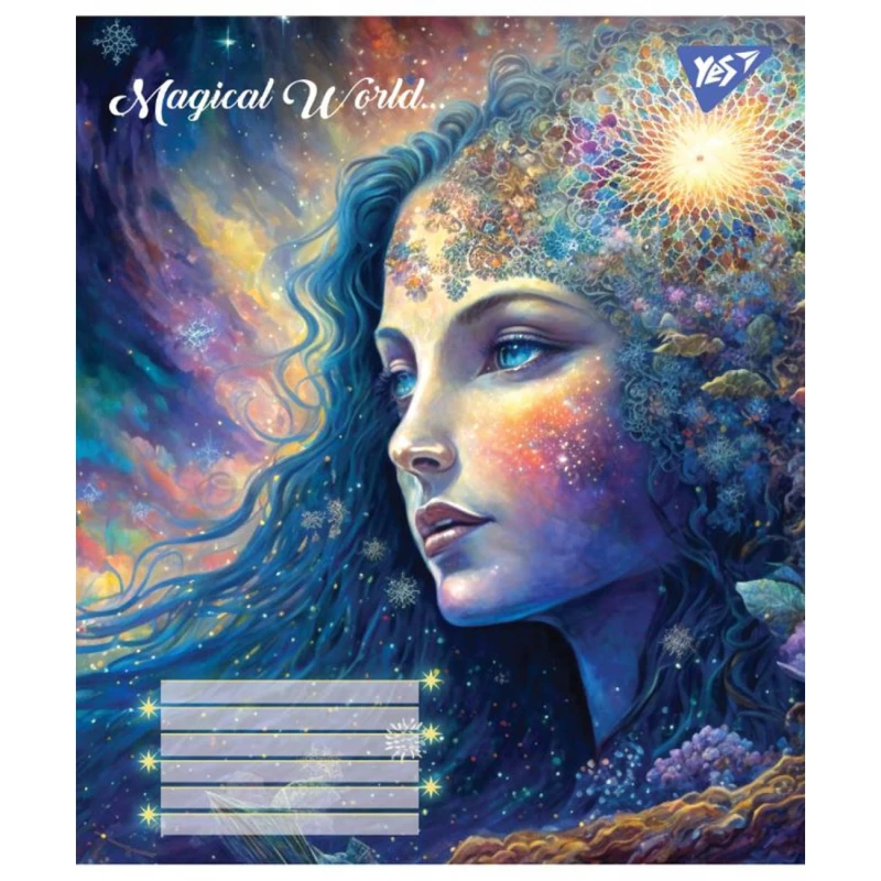 Тетрадь ученическая «Magical world» YES 766309 12 л. (4823092274694)(SC)  Фото №4