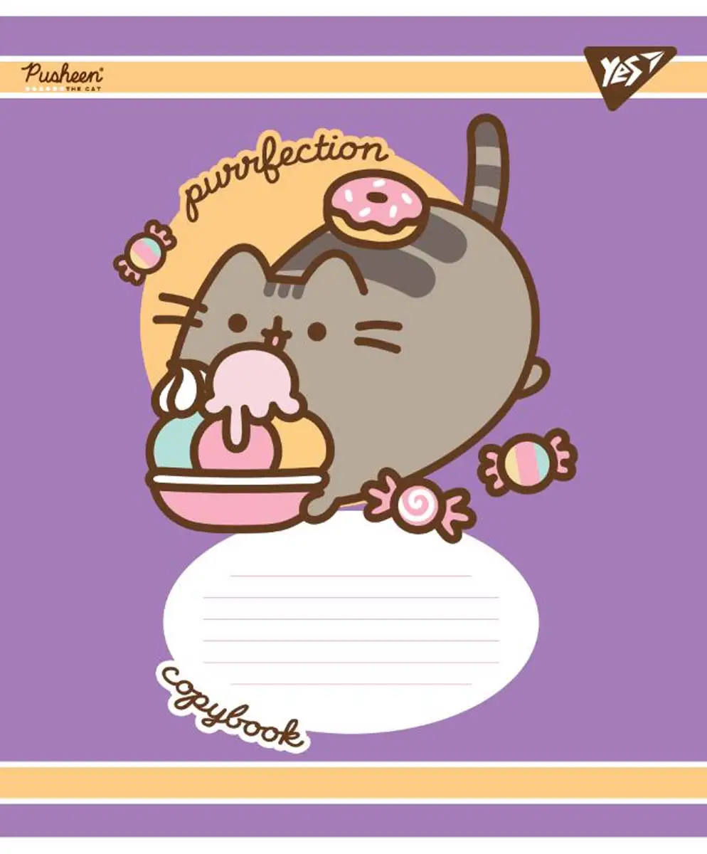 Зошит учнівський &quot;Pusheen&quot; YES 766311 12 арк. (4823092274717)(SC)  Фото №2