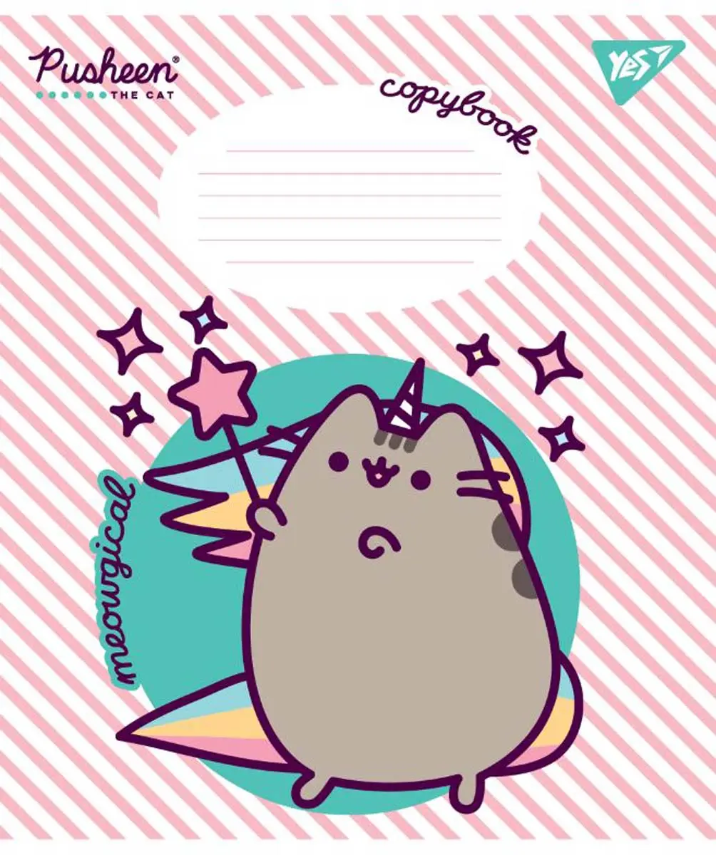Зошит учнівський &quot;Pusheen&quot; YES 766311 12 арк. (4823092274717)(SC)  Фото №4
