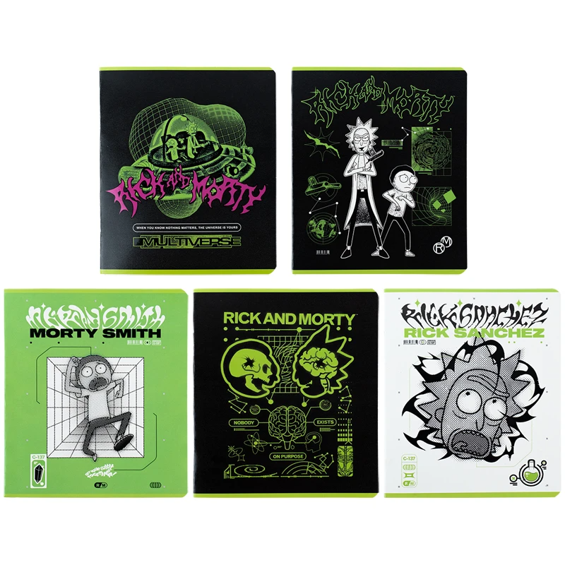 Зошит учнівський &quot;Rick &amp; Morty&quot; Kite RM24-259 48 арк. (4063276212542)(SC)  Фото №4