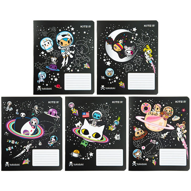 Зошит учнівський &quot;Tokidoki&quot; Kite TK23-237 18 арк. (4063276128706)(SC)  Фото №3