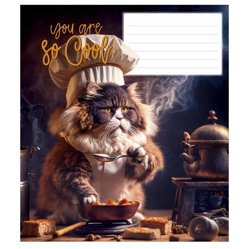 Зошит учнівський &quot;You are so cool&quot; Школярик 012-3241K 12 арк. (482000647043203241)(SC)  Фото №1