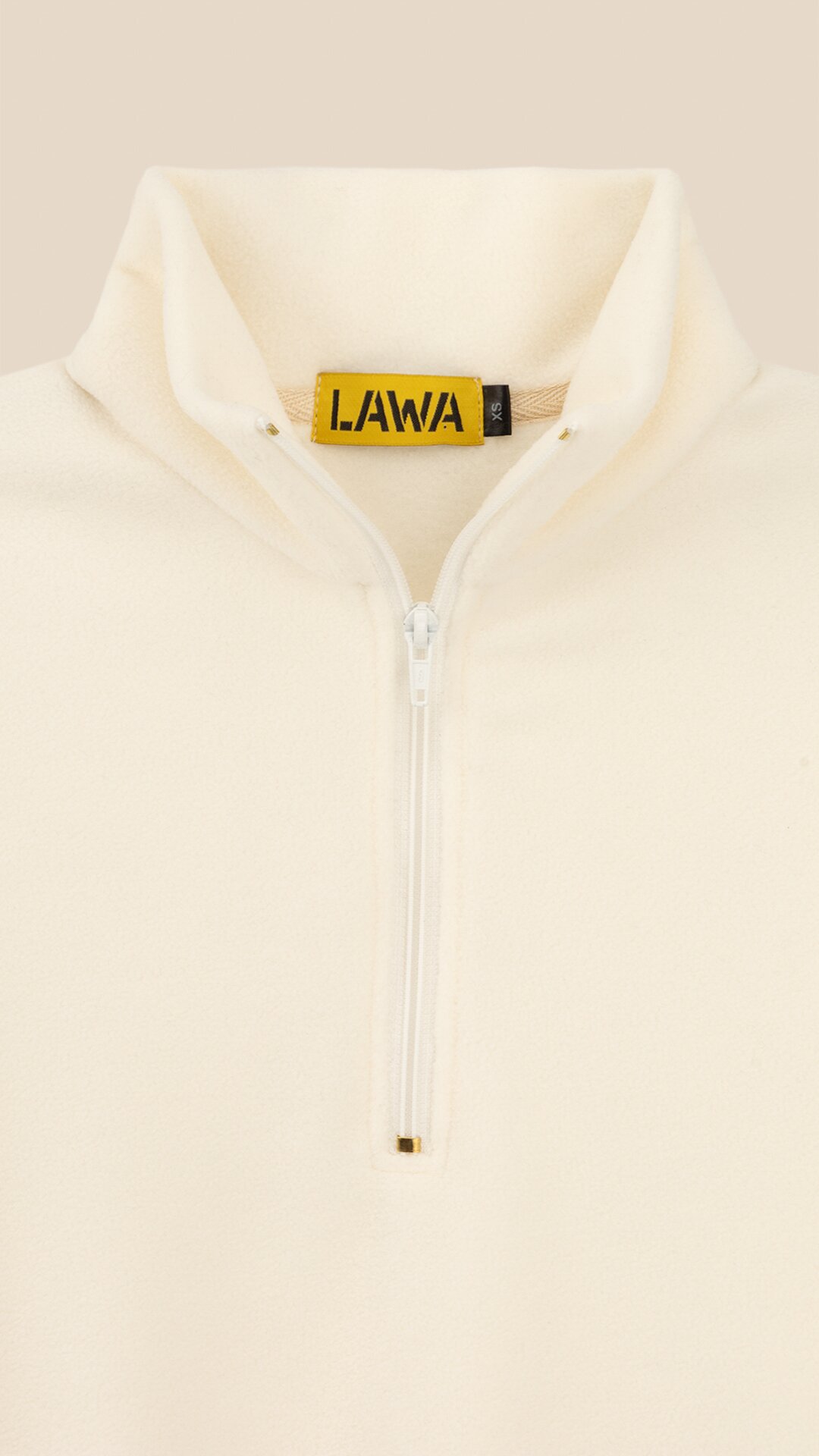 Купити Толстовка однотонна жіноча LAWA WBC02473 M Молочний Артикул: 2888000022639 Фото повноекранне №8