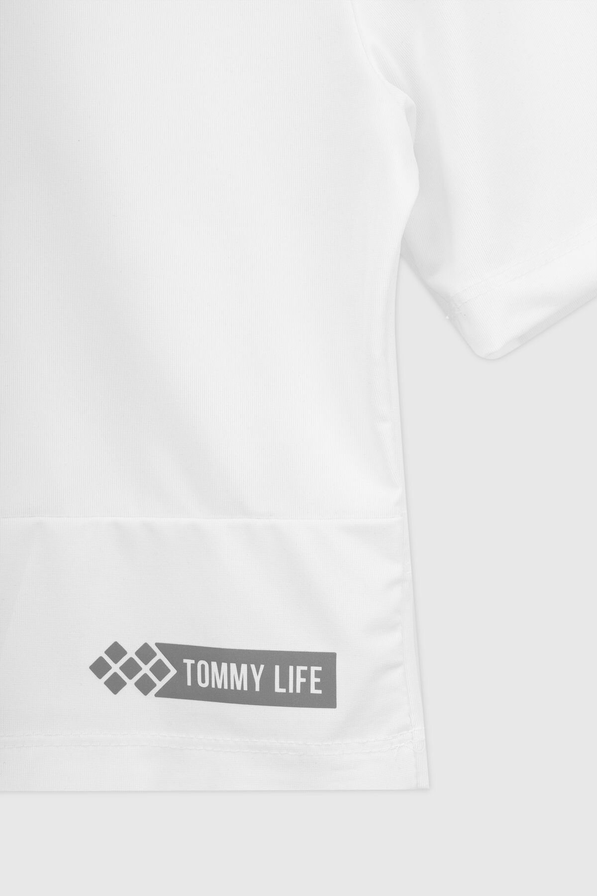 Топ фитнес однотонный женский Tommy life 97265 L Белый (2000989973225A)  Фото №10