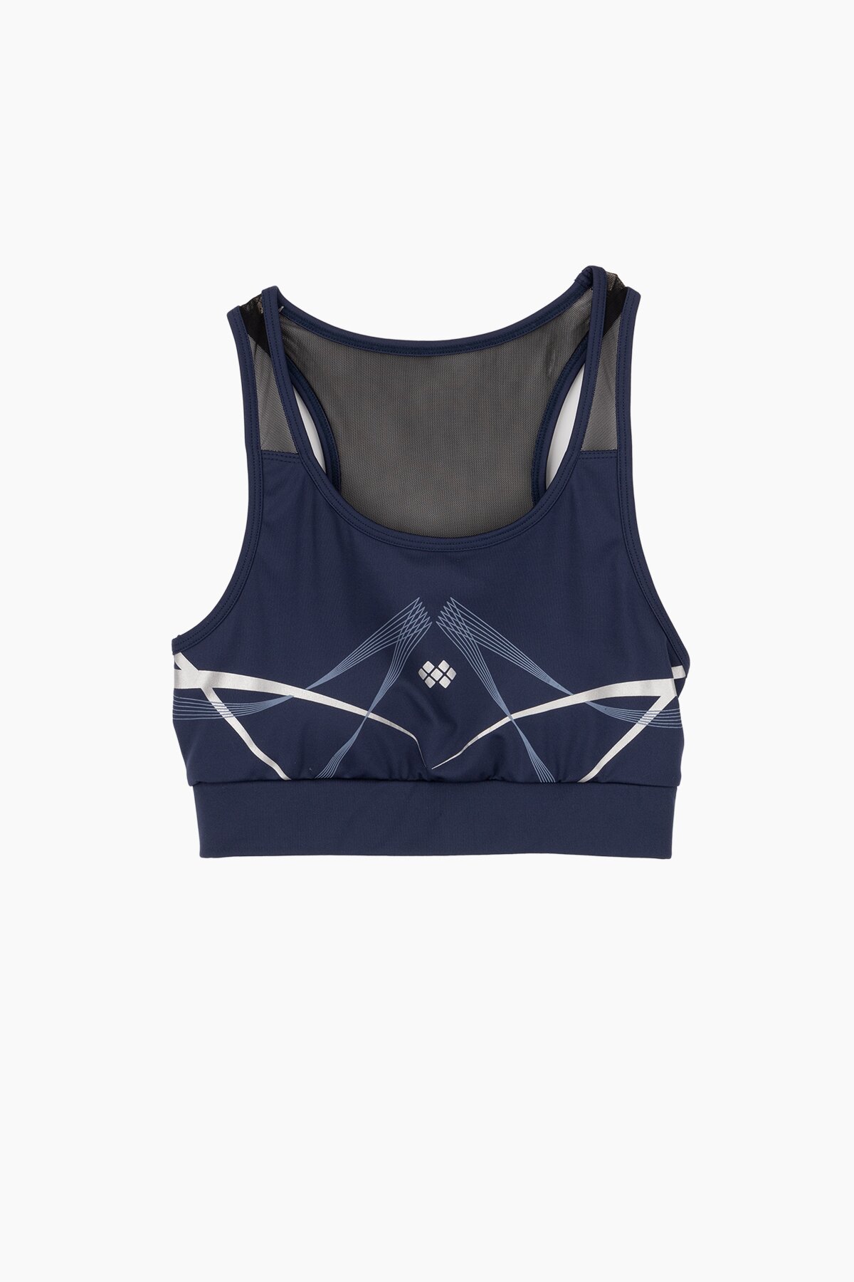 Топ фитнес с узором Tommy life 97252 M Синий (2000989754626A)  Фото №5