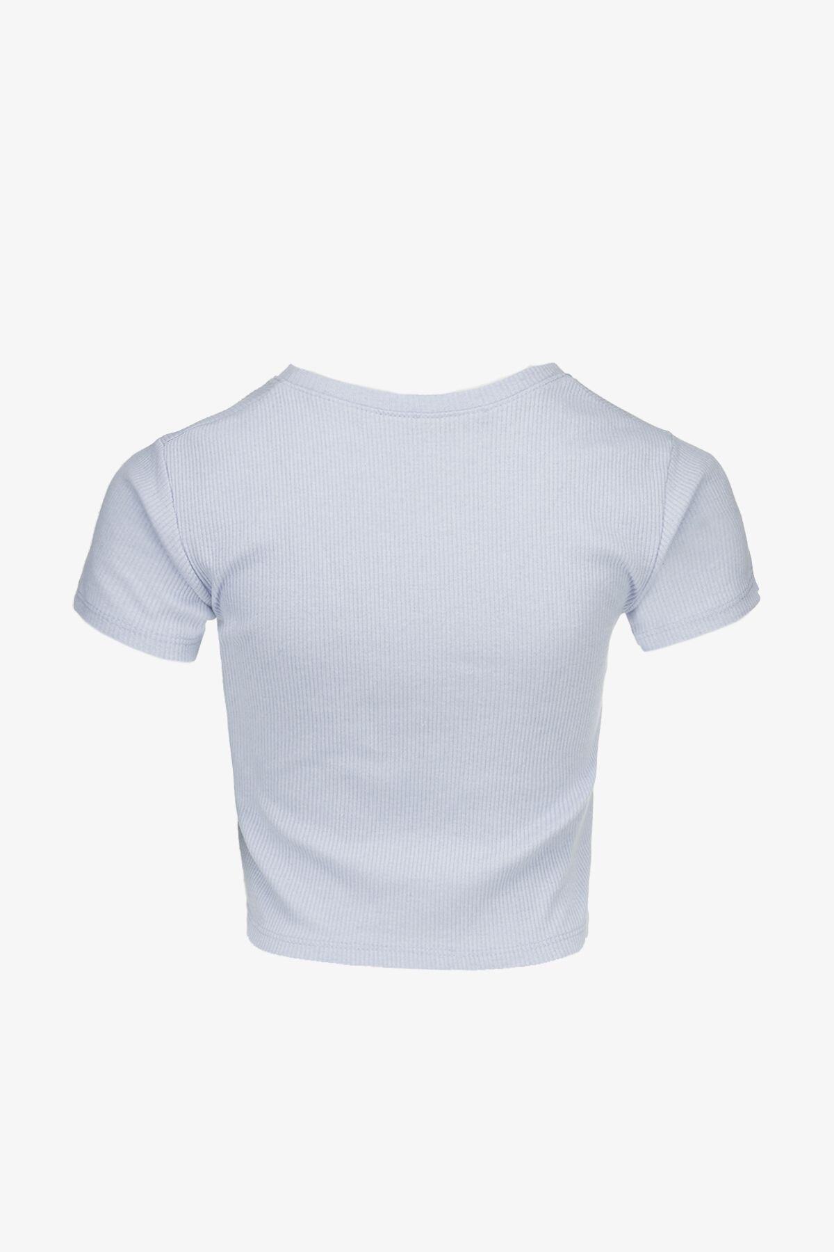 Топ однотонный женский 80677 L/XL Сиреневый  Фото №7