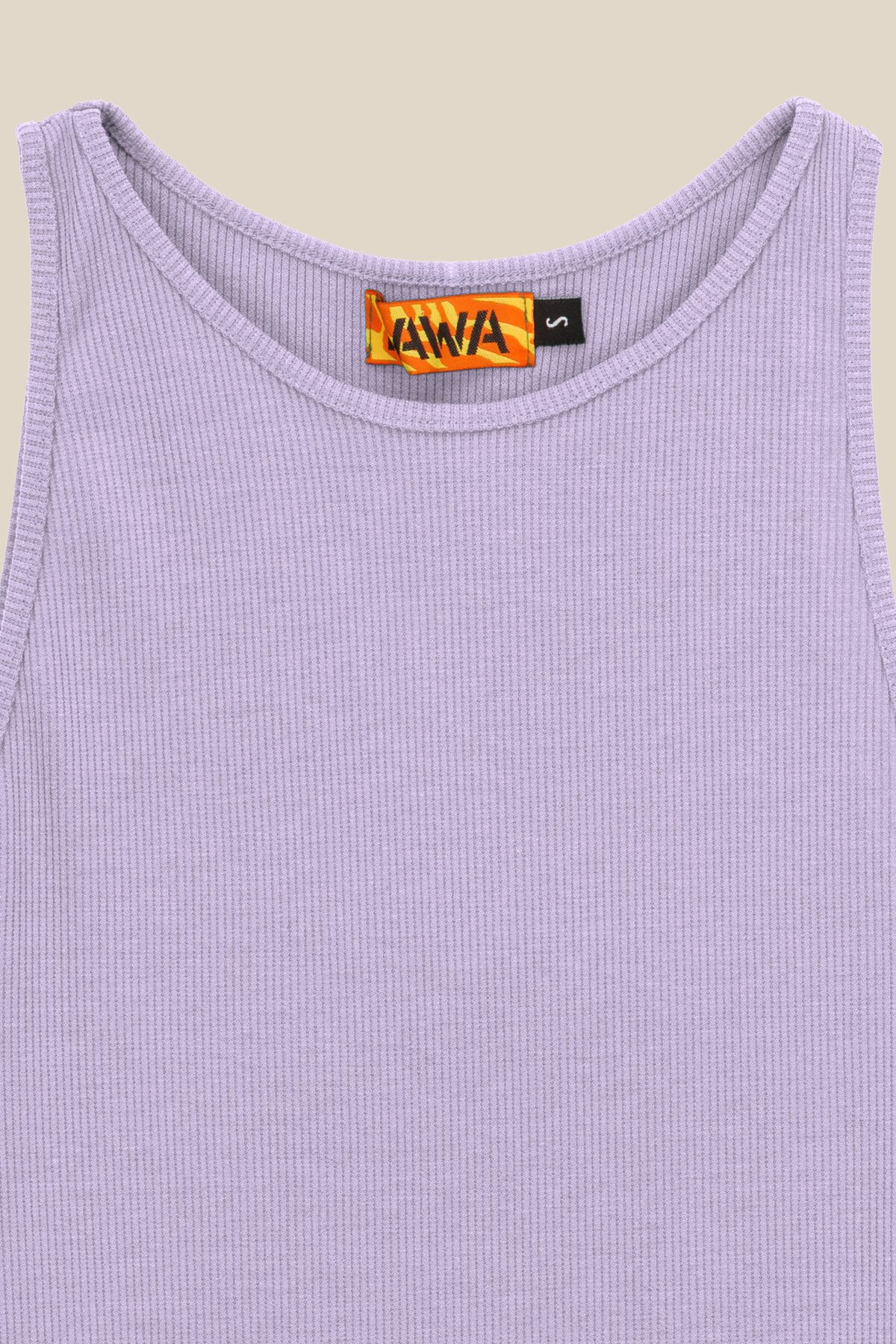 Топ однотонный женский LAWA WBC02310 XL Лавандовый  Фото №10