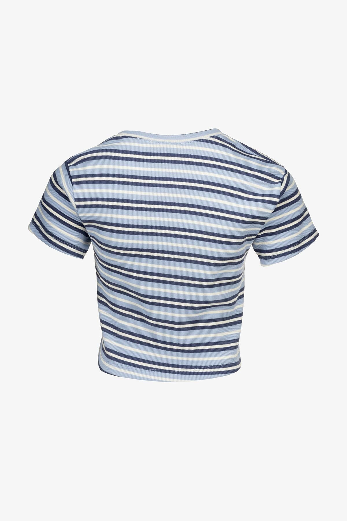 Топ з візерунком жіночий  2402 L/XL Блакитний  Фото №2