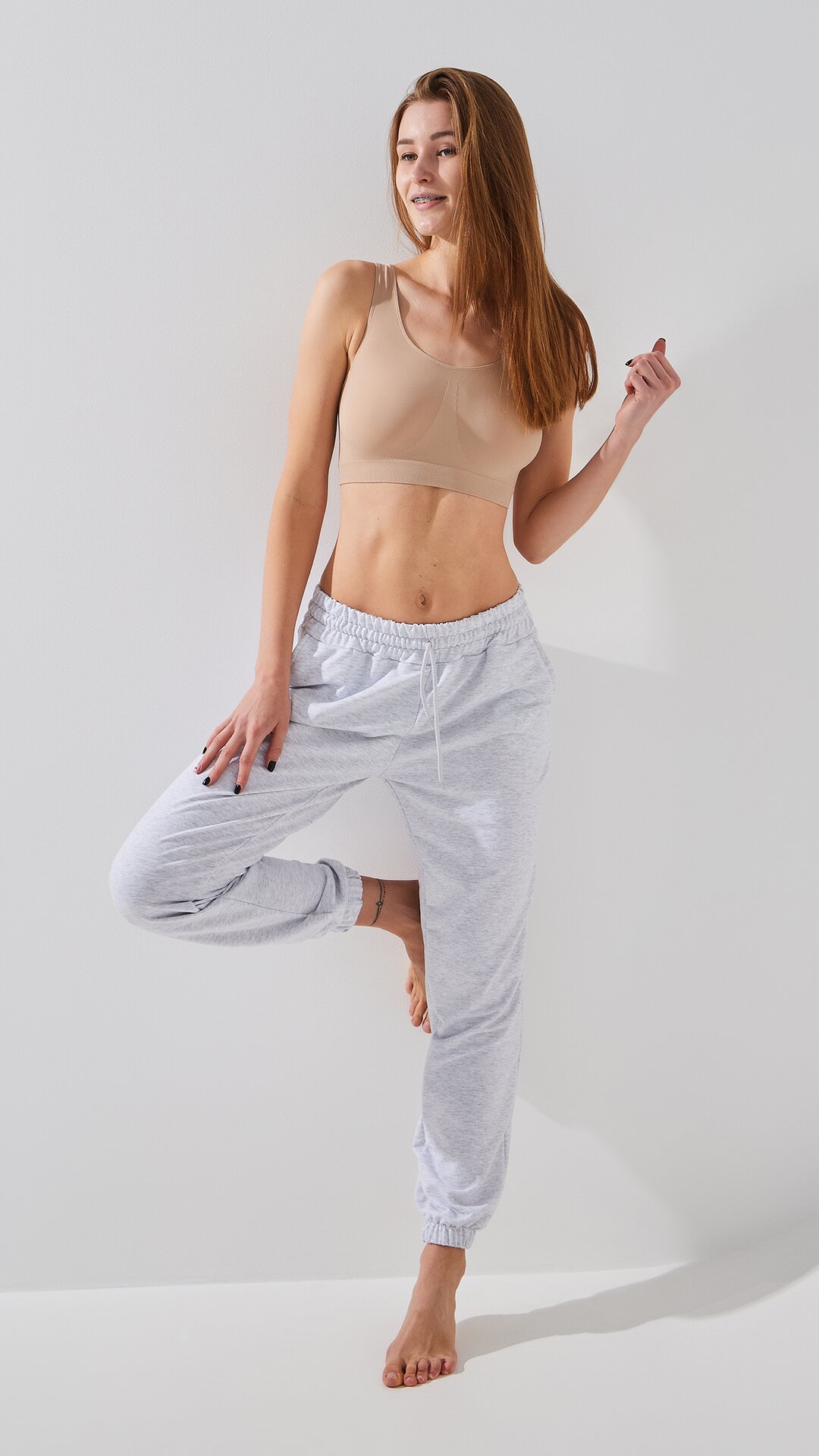 Купити Топ жіночий TANK S/M Бежевий Артикул: 4823102996370 Фото повноекранне №2