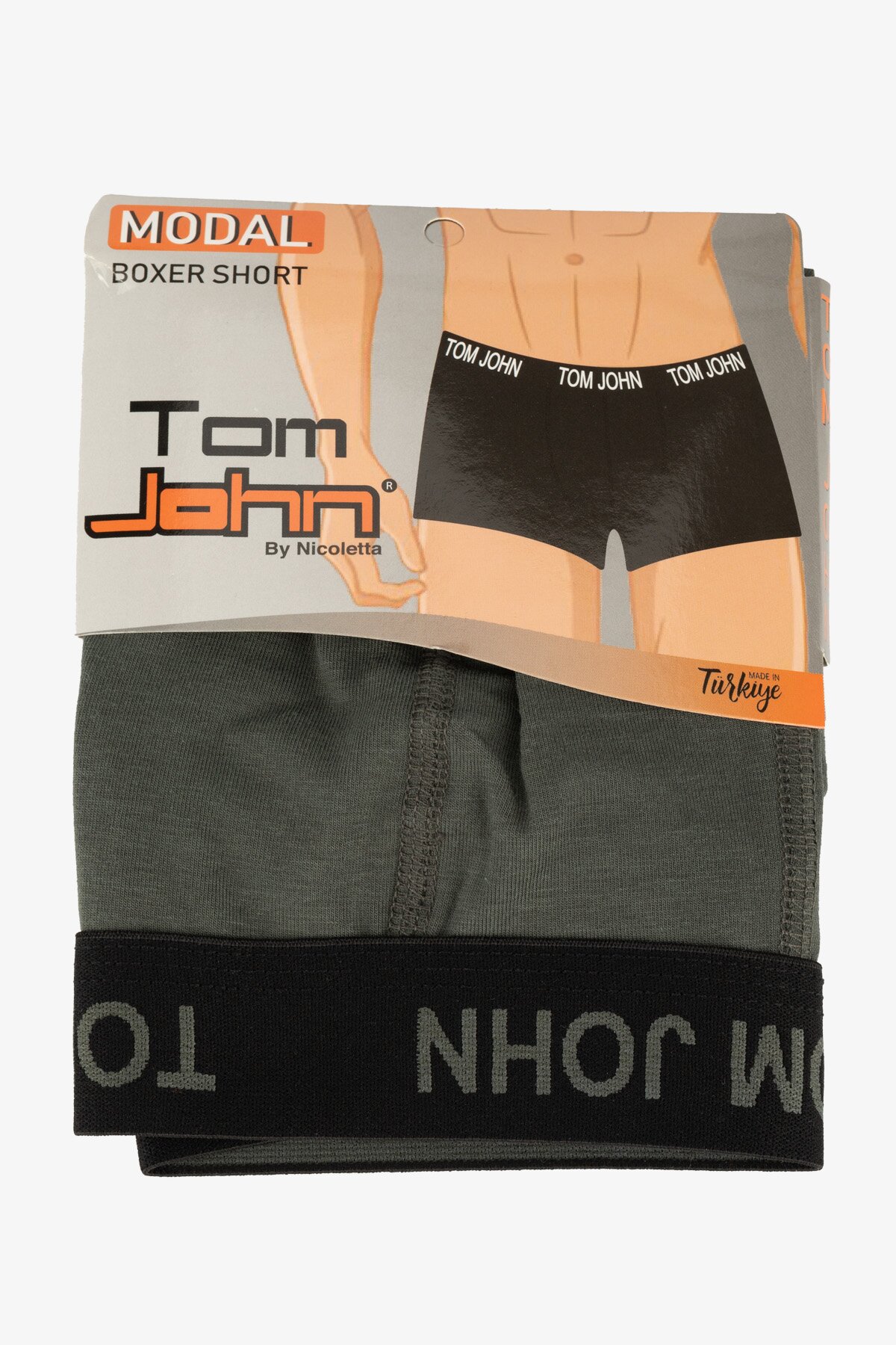 Трусы мужские Tom John 4001 M Хаки  Фото №3