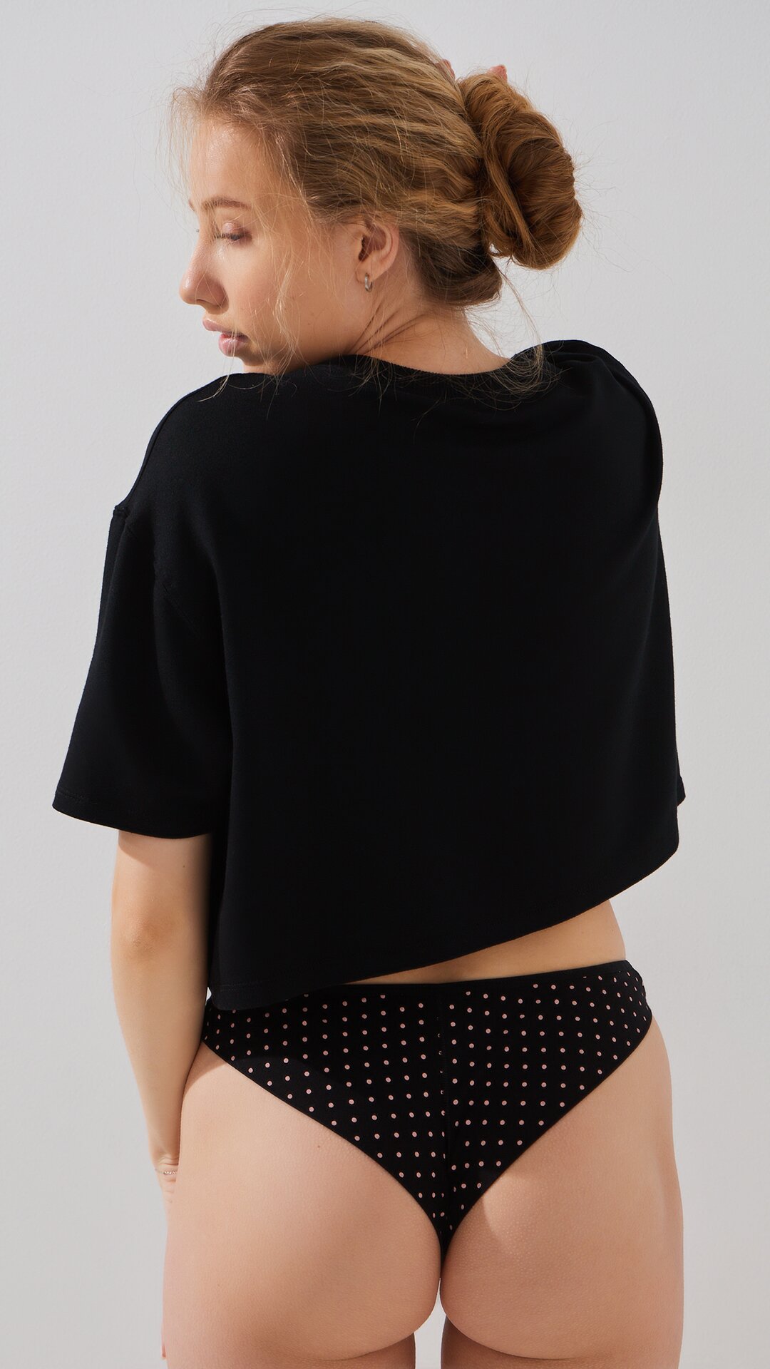 Купити Труси жiночi Donella 408145 г 2XL Чорний Артикул: 2000999356674 Фото повноекранне №5