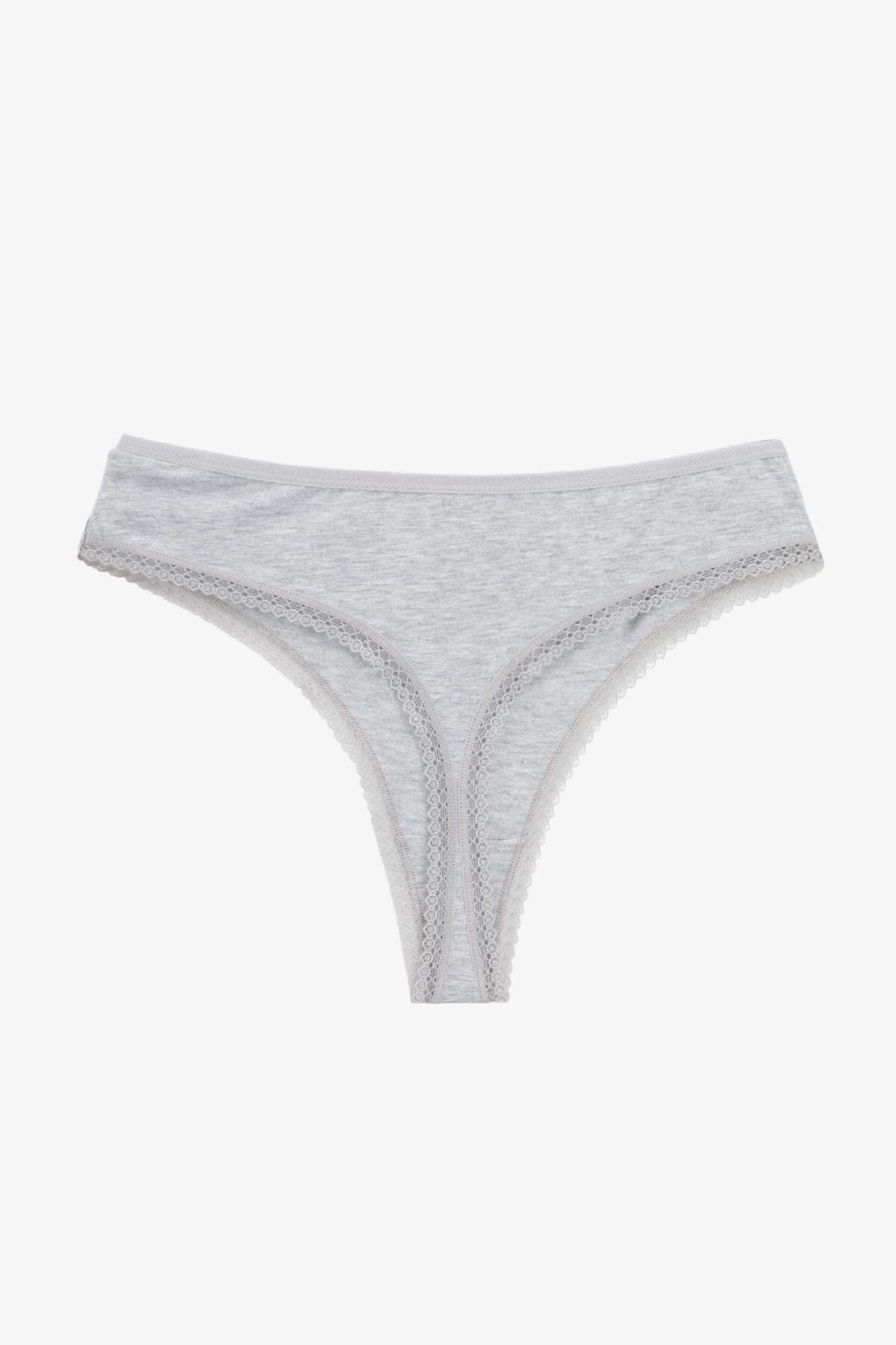 Трусы женские Nicoletta 87254 3XL Серый  Фото №1