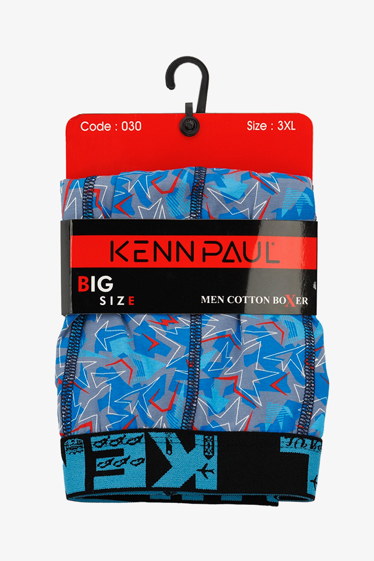 Труси чоловічі KENN PAUL 030 абстракція 3XL Різнокольоровий  Фото №3