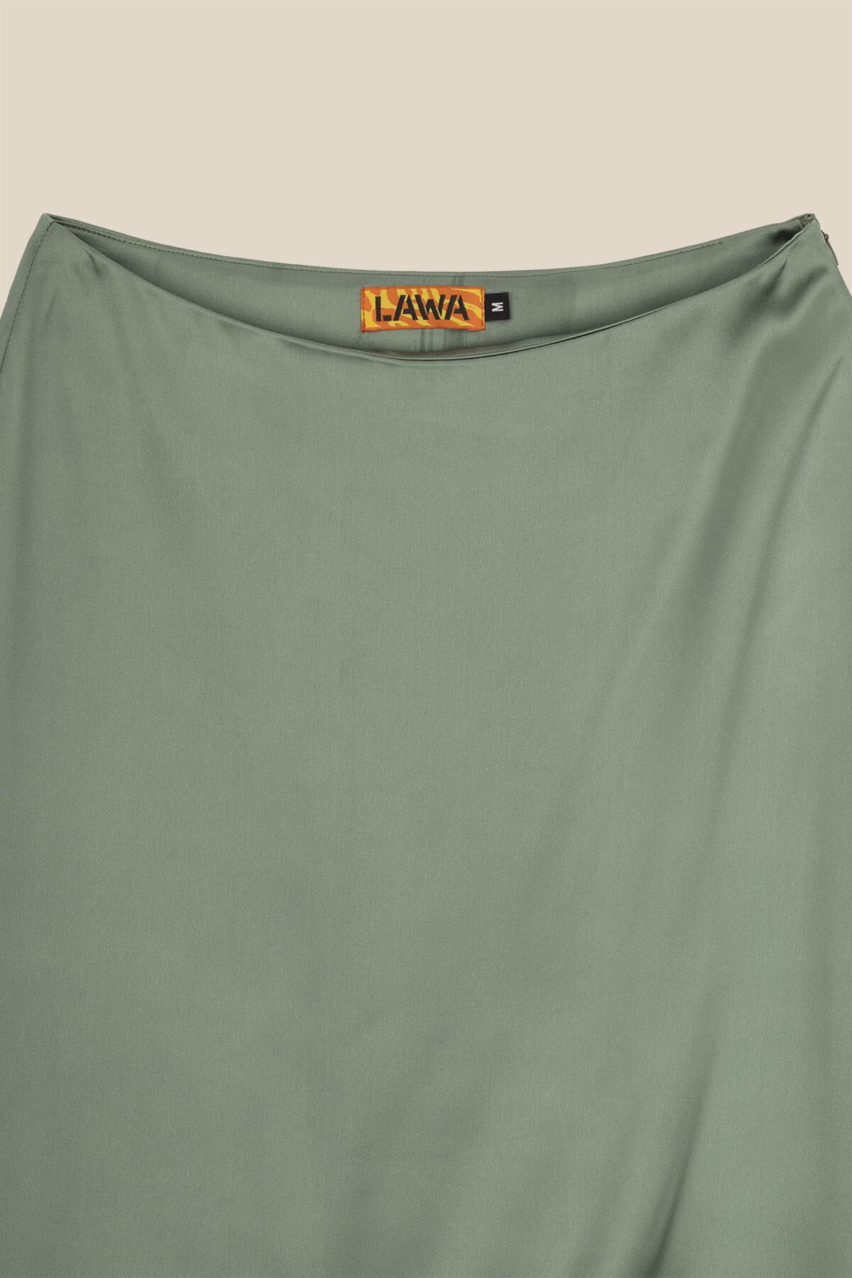 Юбка однотонная женская LAWA WTC02359 XS Оливковый  Фото №7