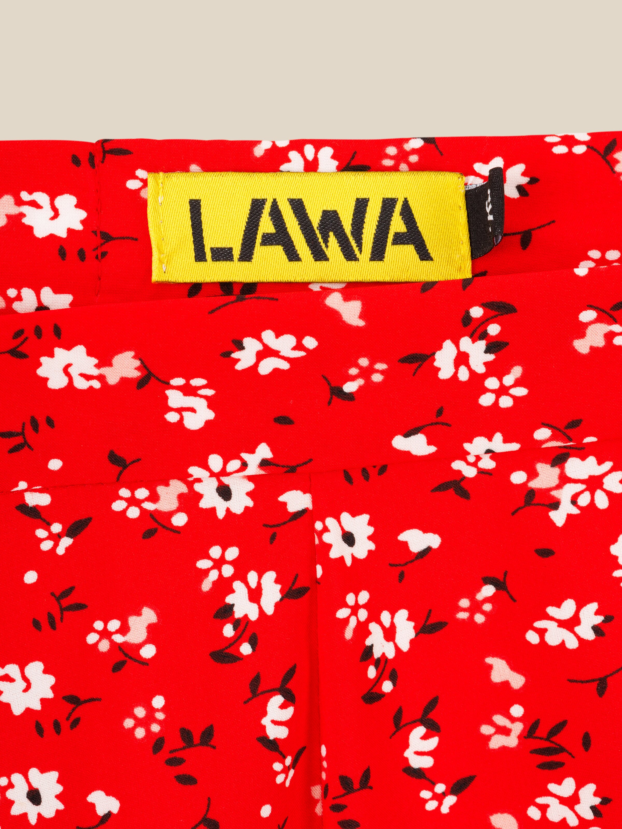 Спідниця з візерунком жіноча LAWA WTC02303 XL Червоно-білий  Фото №8