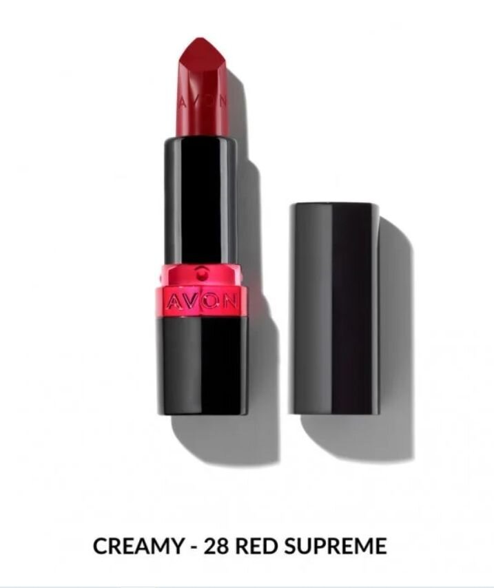 Купить Увлажняющая губная помада Avon 28 «Королевский Красный» Артикул: 5059018499288