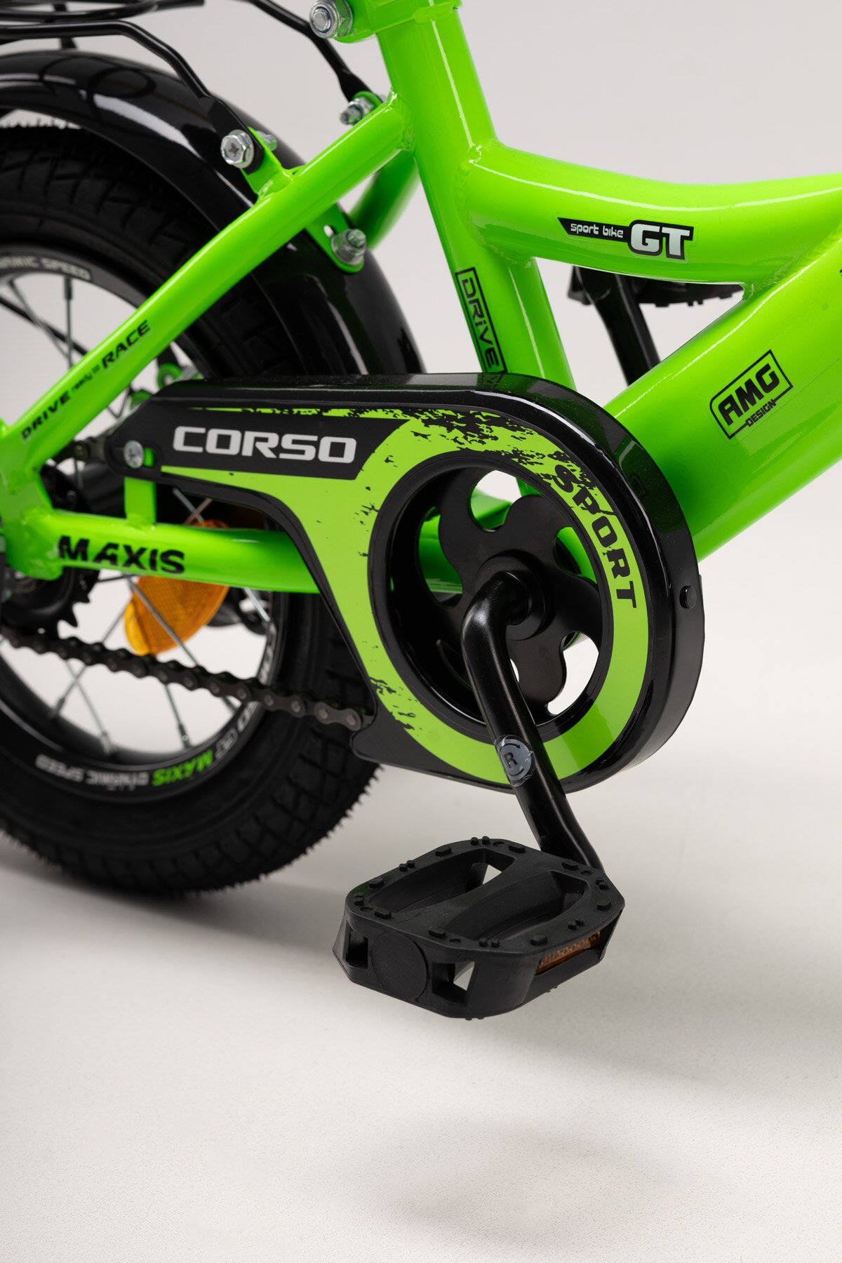 Велосипед детский «CORSO» MAXIS CL-12455 12&quot; Салатовый  Фото №5
