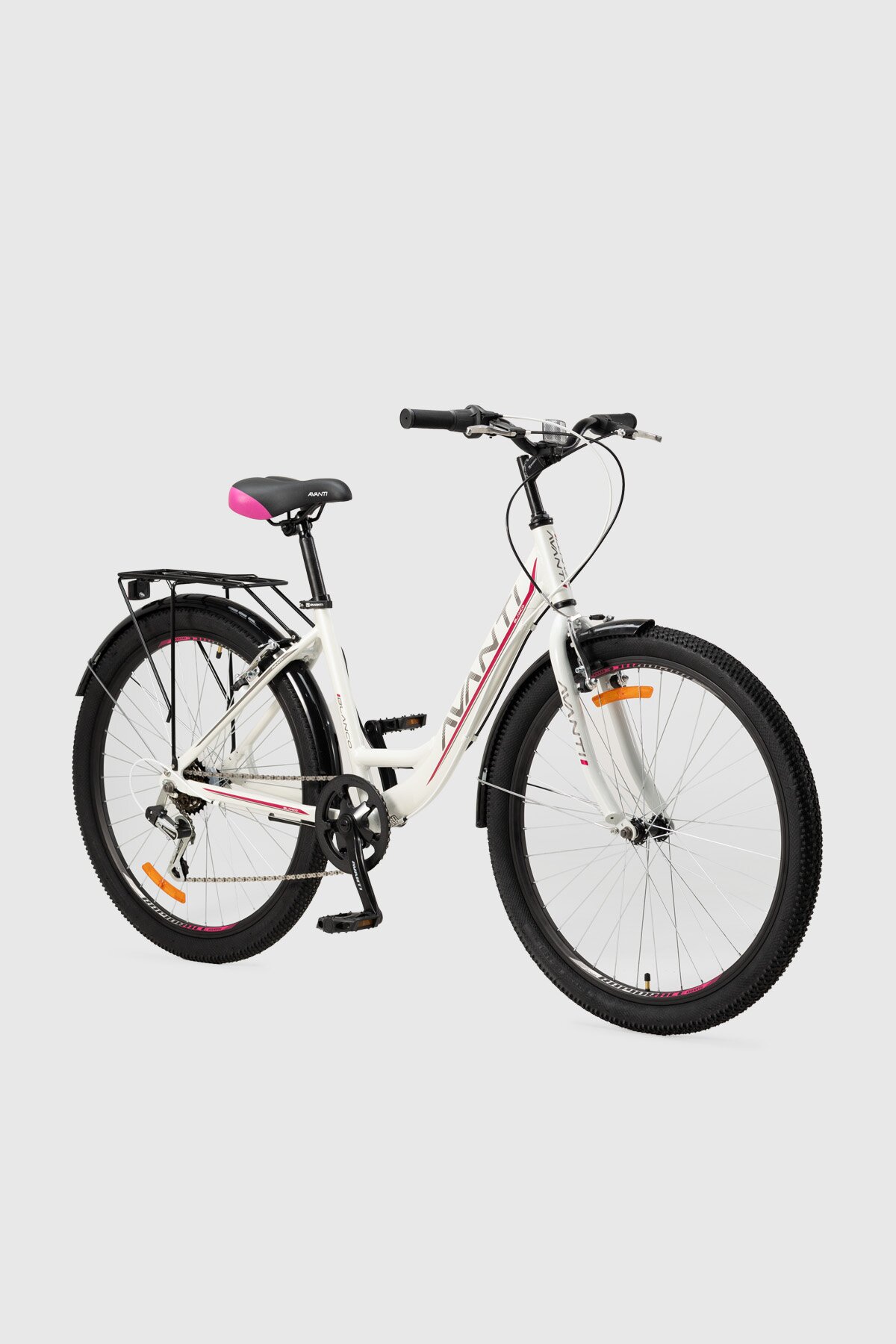 Велосипед SPELLI BLANCO RIGID 26&quot; Бело-розовый (2000990592552)  Фото №0