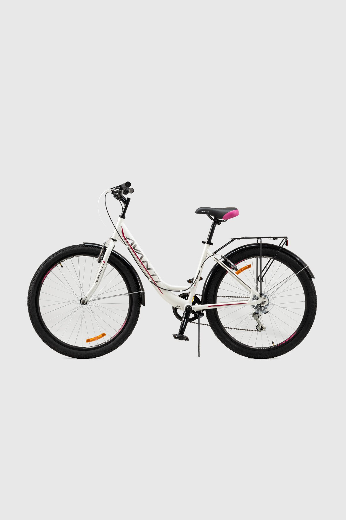 Велосипед SPELLI BLANCO RIGID 26&quot; Бело-розовый (2000990592552)  Фото №3