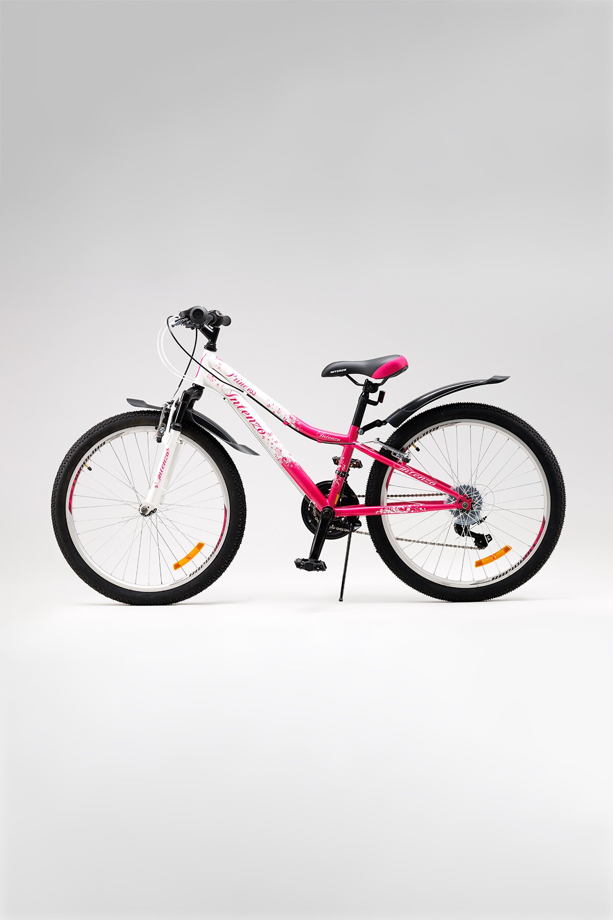 Велосипед SPELLI PRINCESS V-brake 24&quot; Біло-рожевий  Фото №3