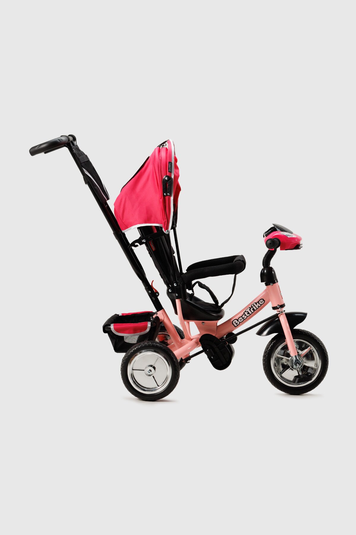 Велосипед 3-х колесный с капором Best Trike 6588/63-768 10&#039;&#039; Красный (6989151361038)  Фото №3