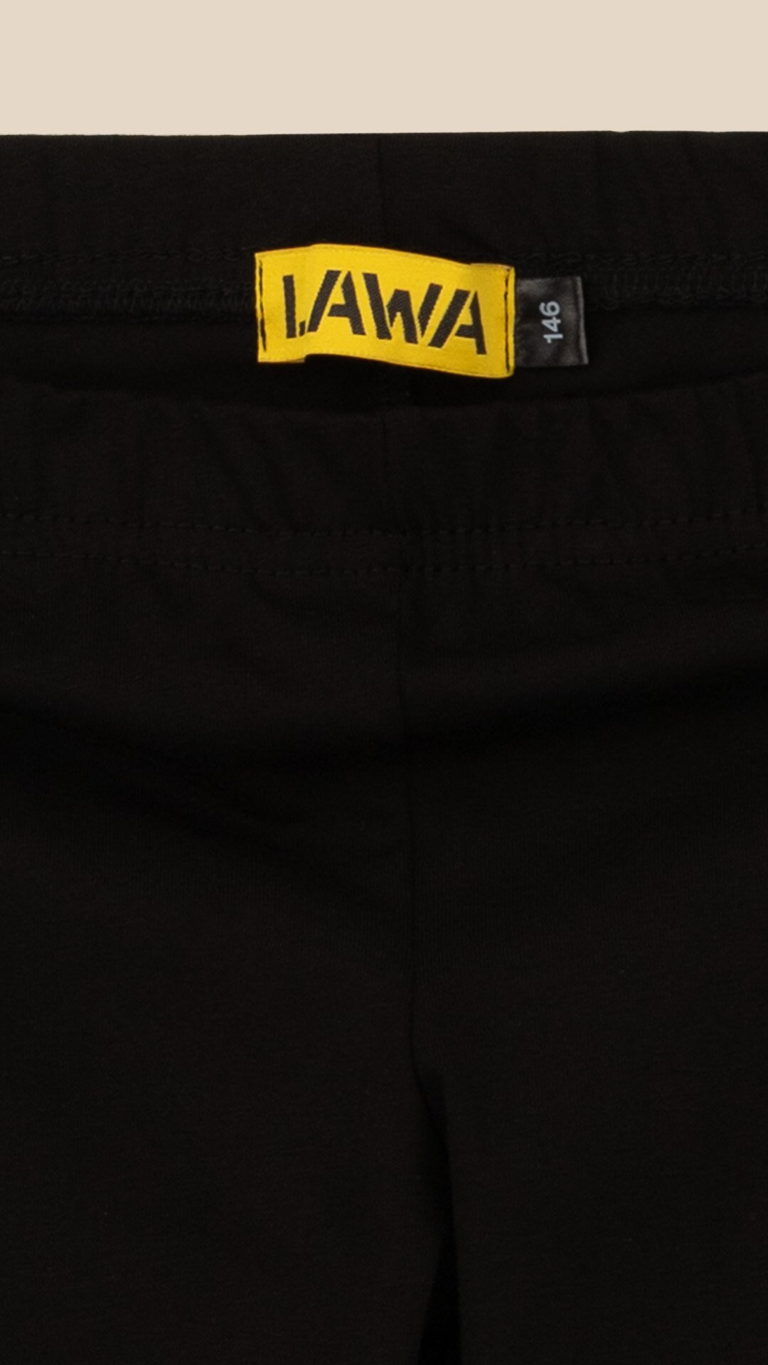 Велотреки однотонные для девочки LAWA GBC02339 134 см Черный  Фото №8