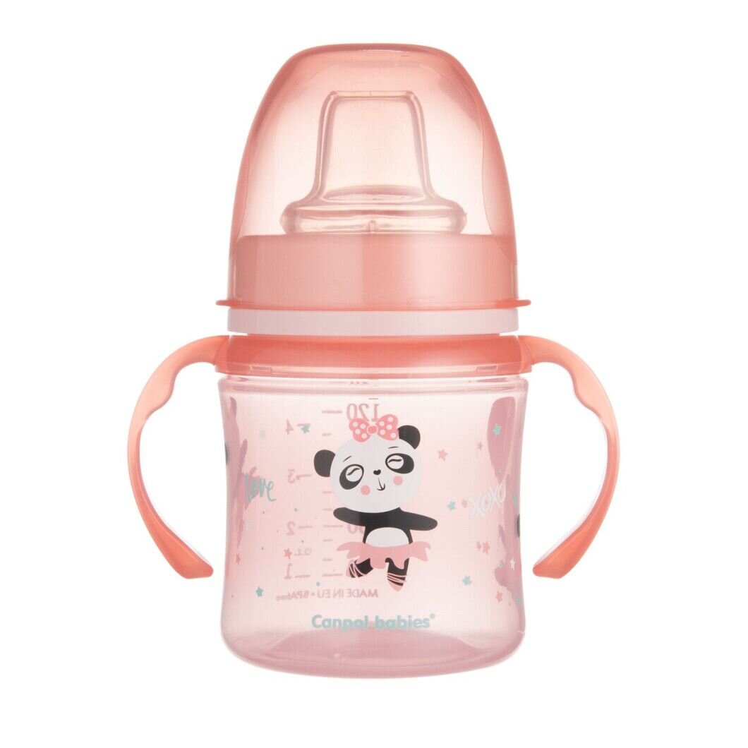 Купити Кружка тренувальна дитяча EasyStart Sweet Fun Canpol babies 35/207_pin Рожевий Артикул: 5901691813366 Фото повноекранне №1