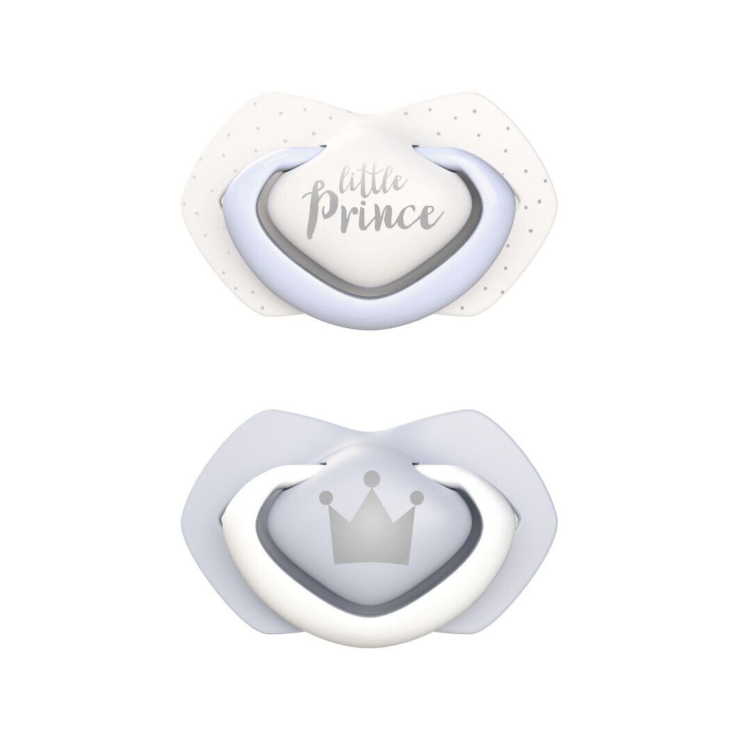 Купити Пустушка силіконова ROYAL BABY 2 шт. Canpol babies 22/650_blu Блакитний Артикул: 5903407993492 Фото повноекранне №2