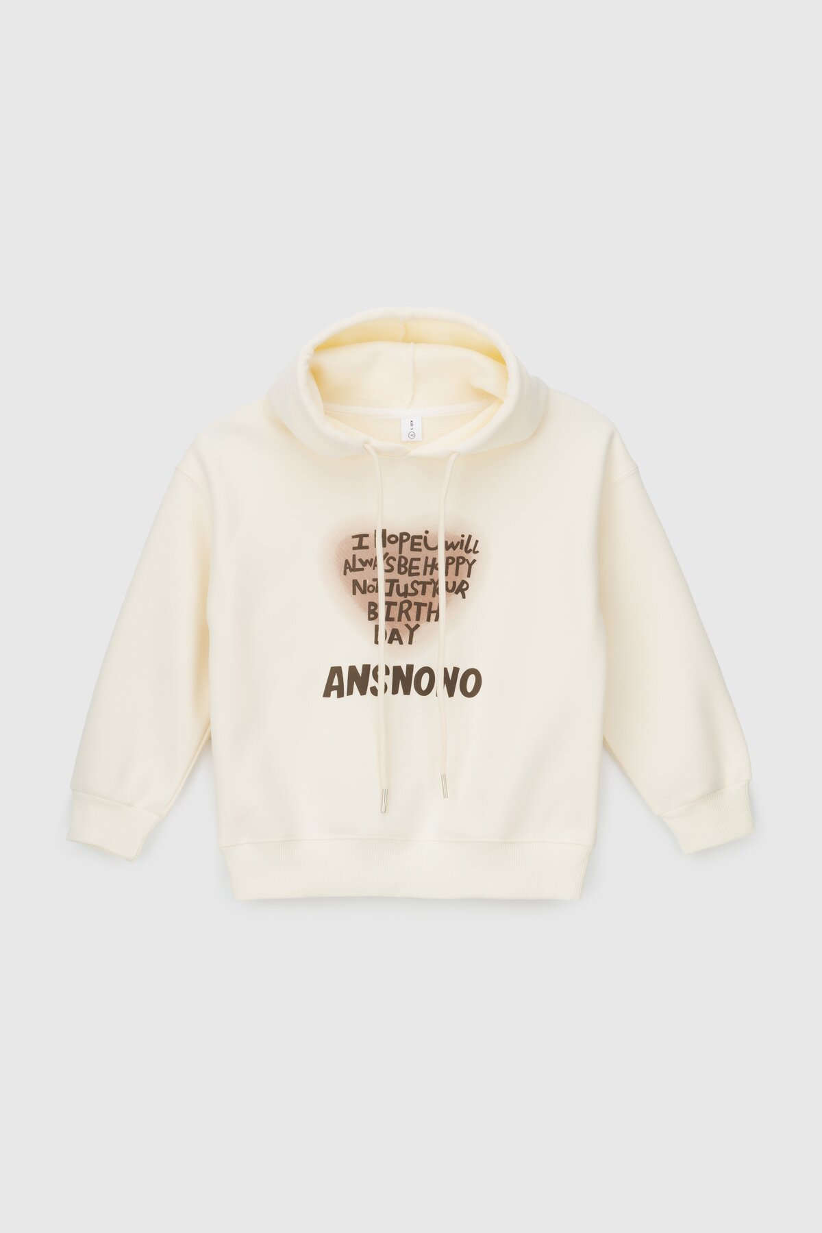 Худі з принтом для дівчинки Kai-Kai 99831 110 см Молочний (2000990108234W)  Фото №6