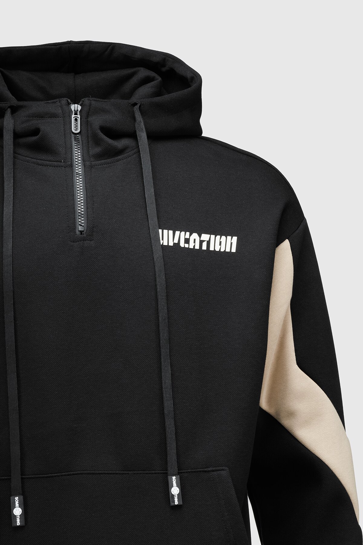Худі з принтом чоловічий 24001 XL Чорний (2000990544964D)  Фото №8