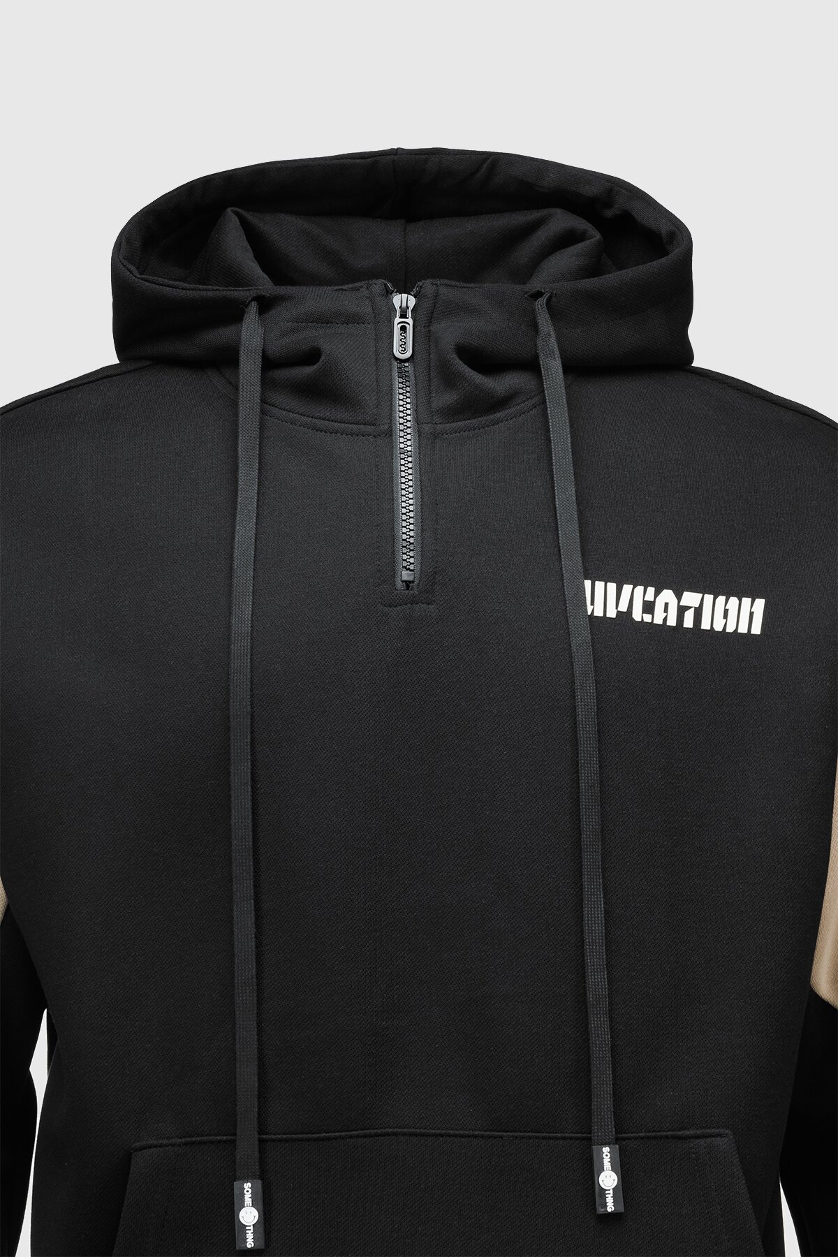 Худі з принтом чоловічий 24001 XL Чорний (2000990544964D)  Фото №7